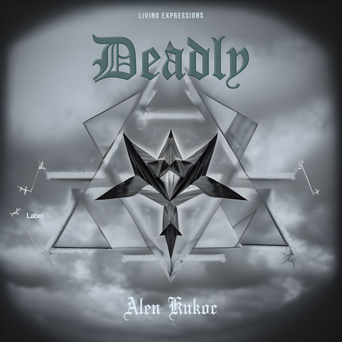 2D view of Premade Heavy Metal & Gothic Metal Book Cover - Oslo Gray #23122 | AlbumArtZone*