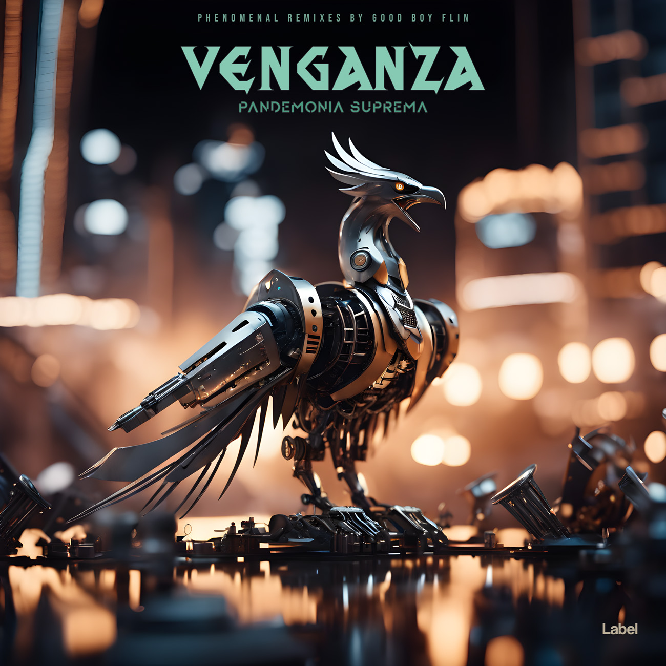 2D view of Premade Electronica & Ambient Album Cover - Tan #23732 | AlbumArtZone*