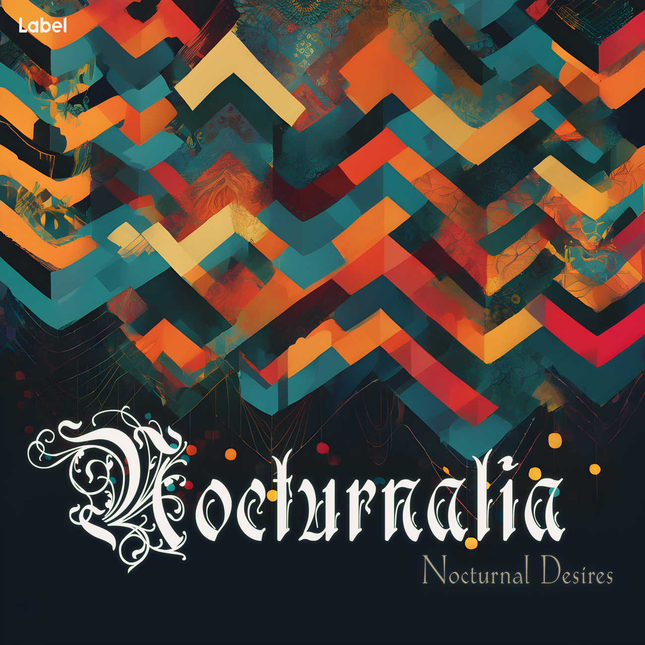 2D view of Premade Contemporary Music Book Cover - Raw Sienna #23780 | AlbumArtZone*