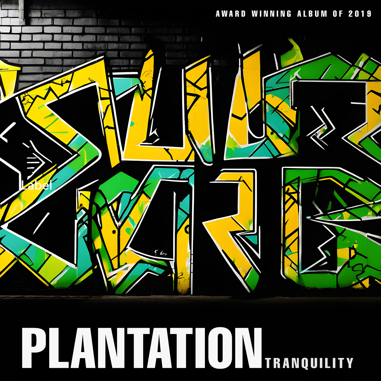 2D view of Premade Rock,Punk & Alternative Album Cover - Rangoon Green #23793 | AlbumArtZone*