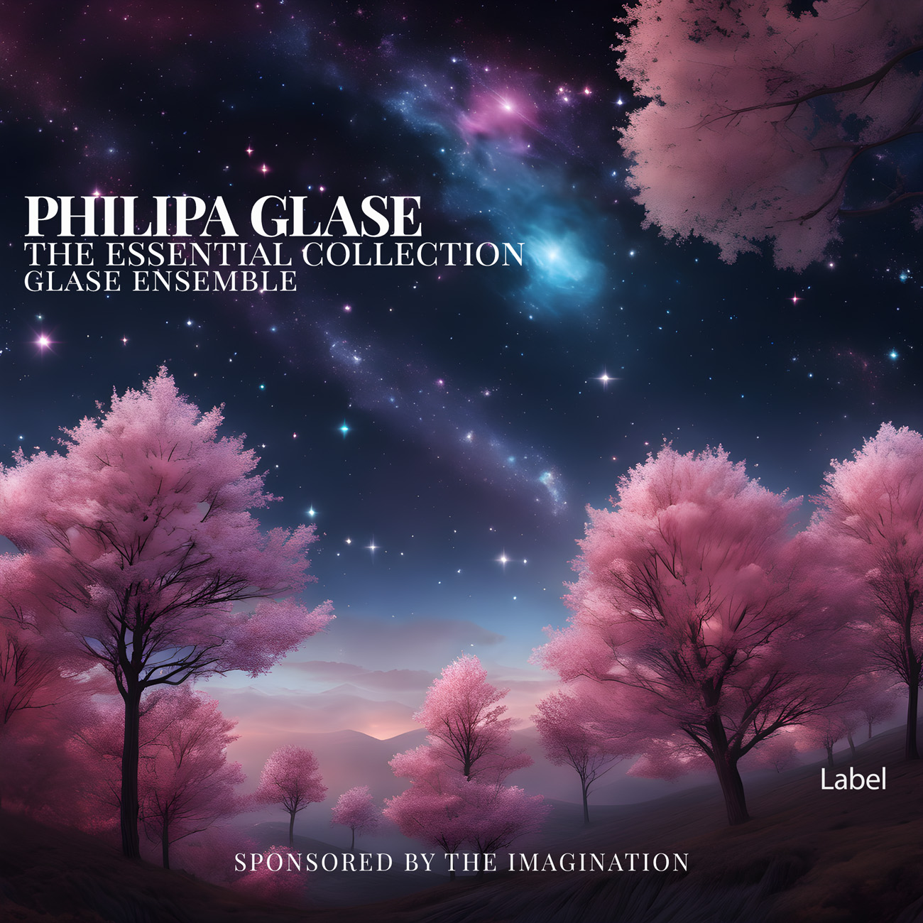 2D view of Premade Electronica & Ambient Album Cover - Bleached Cedar #23800 | AlbumArtZone*