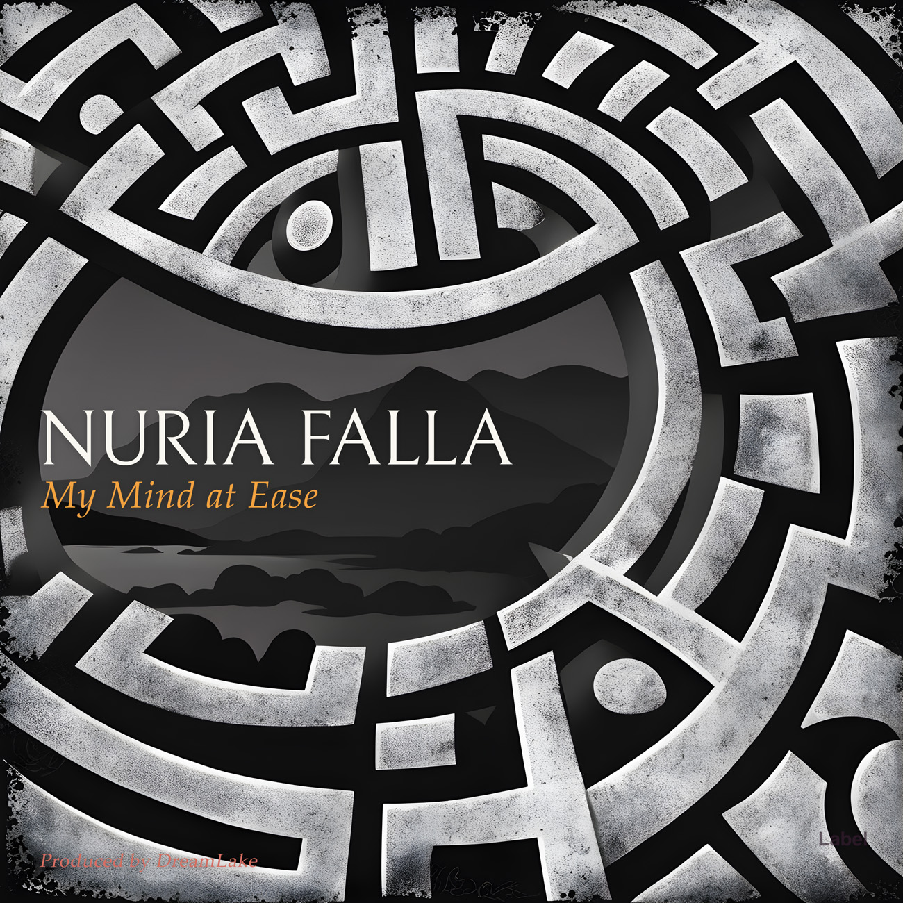 2D view of Premade Indie & Folk Music Album Cover - French Gray #23850 | AlbumArtZone*