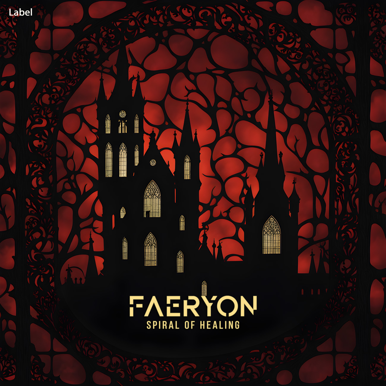 2D view of Premade Heavy Metal & Gothic Metal Book Cover - Gondola #23938 | AlbumArtZone*