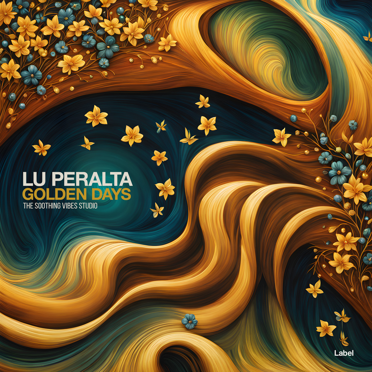 2D view of Premade Contemporary Music Album Cover - Old Gold #23988 | AlbumArtZone*