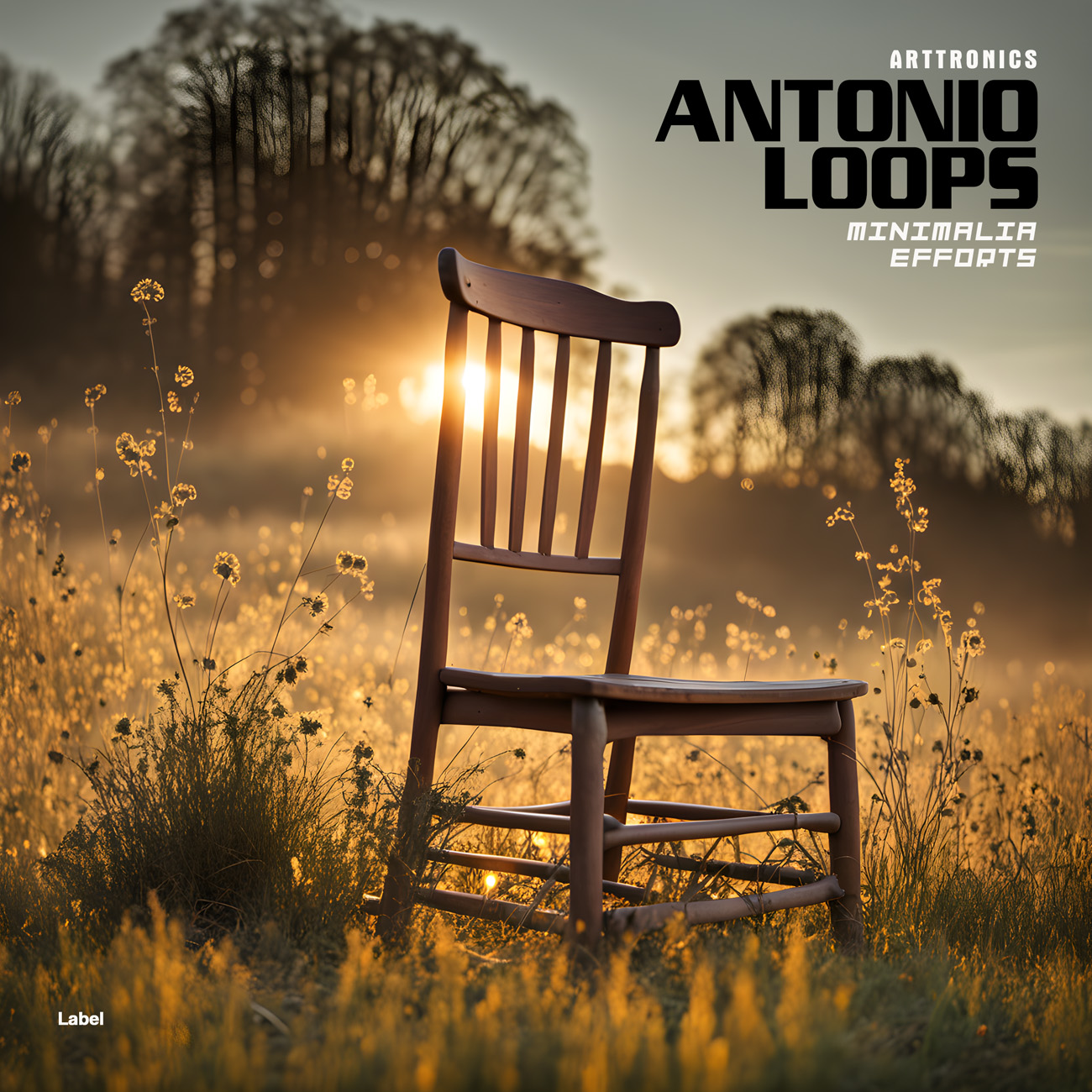 2D view of Premade Pop Album Cover - Yellow Metal #24012 | AlbumArtZone*