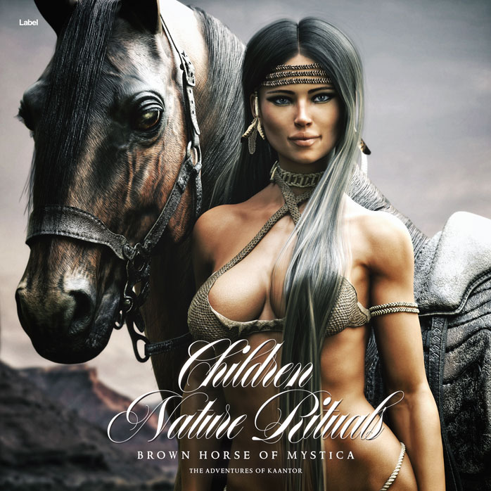 Premade Book Cover Soft Amber