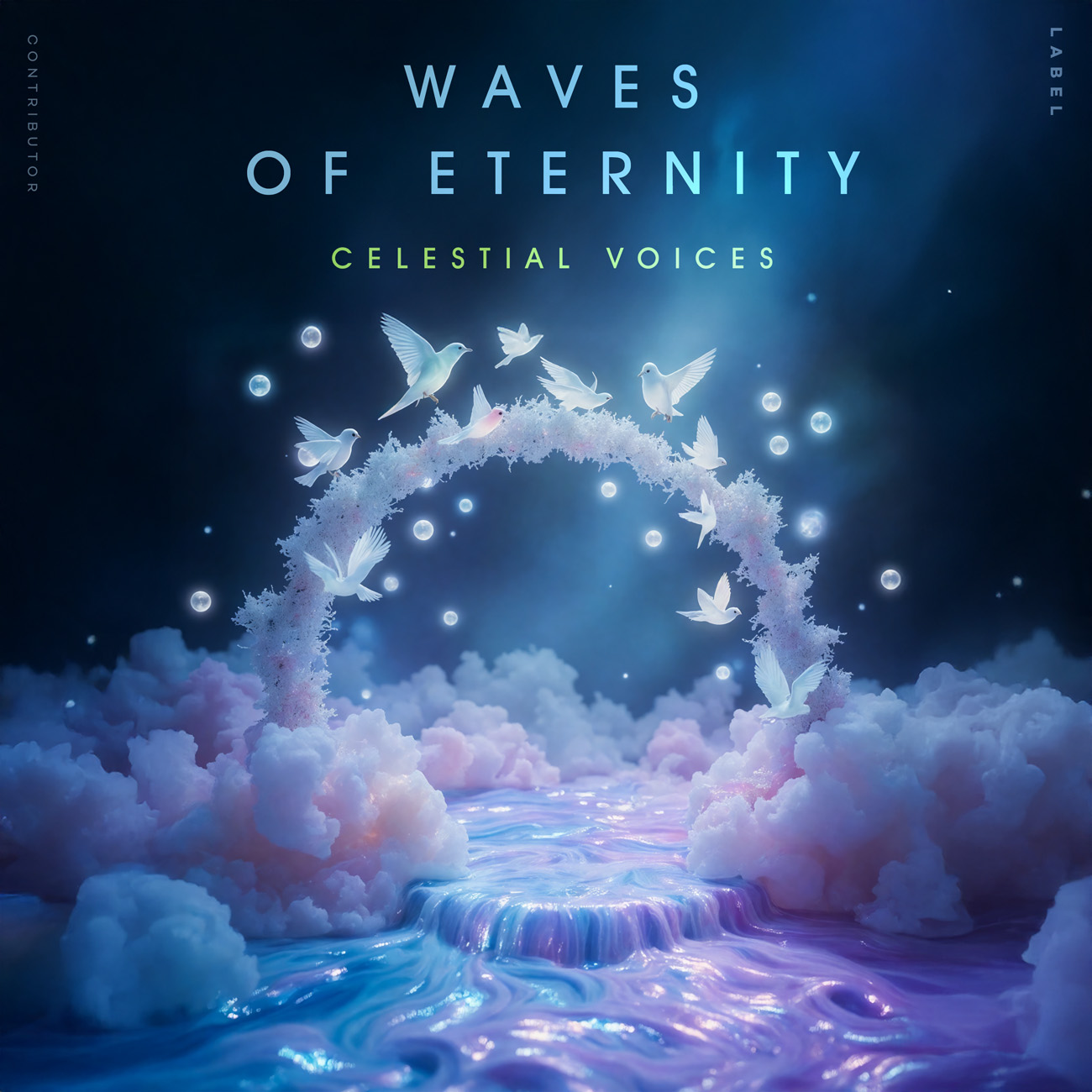 Premade Book Cover Blue Zodiac
