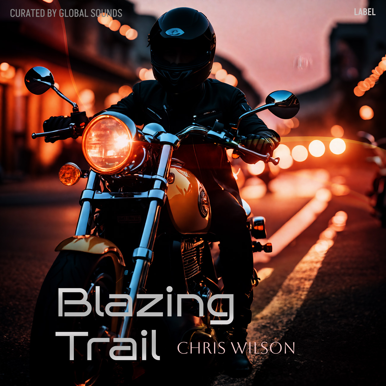 Premade Book Cover Night Rider