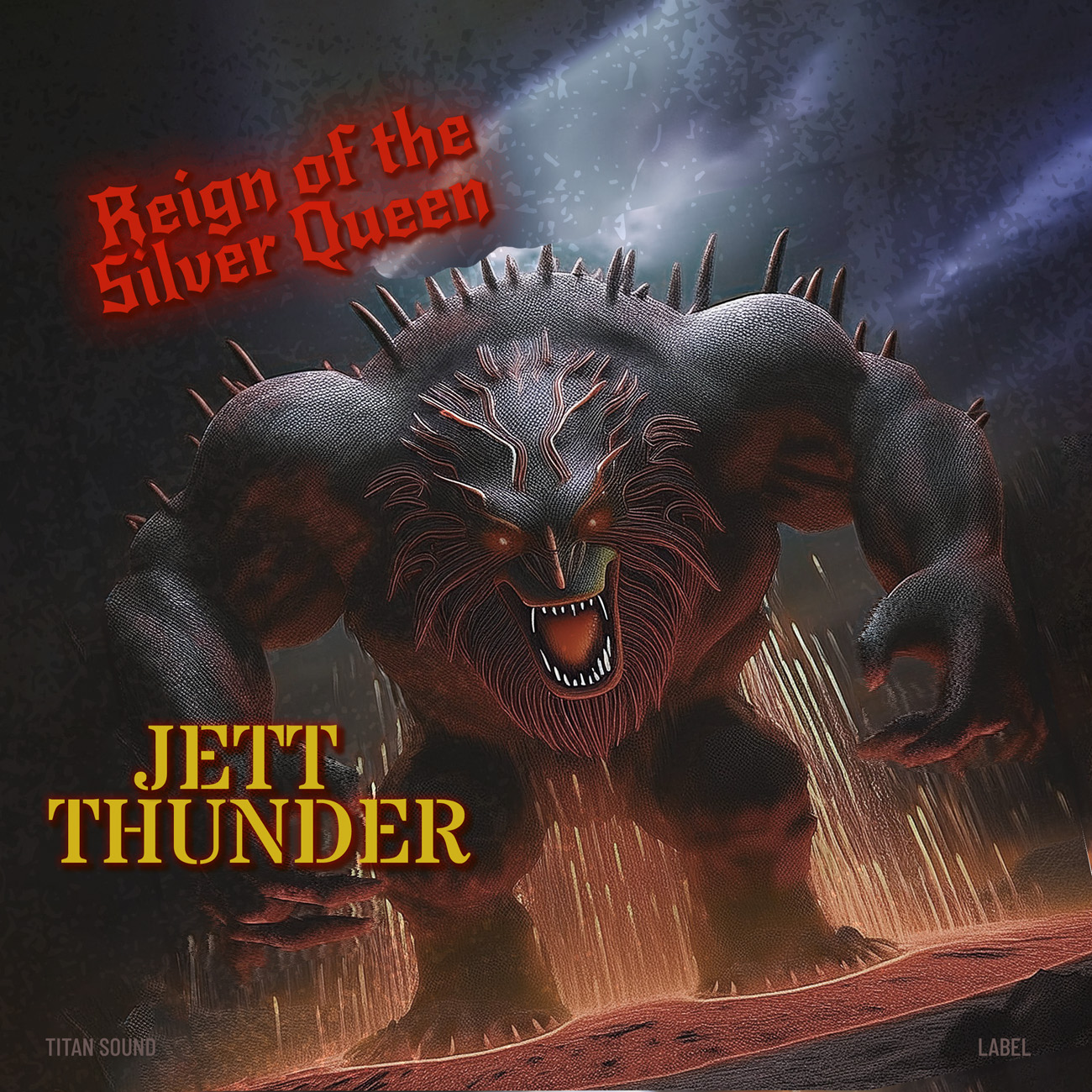 Premade Book Cover Thunder
