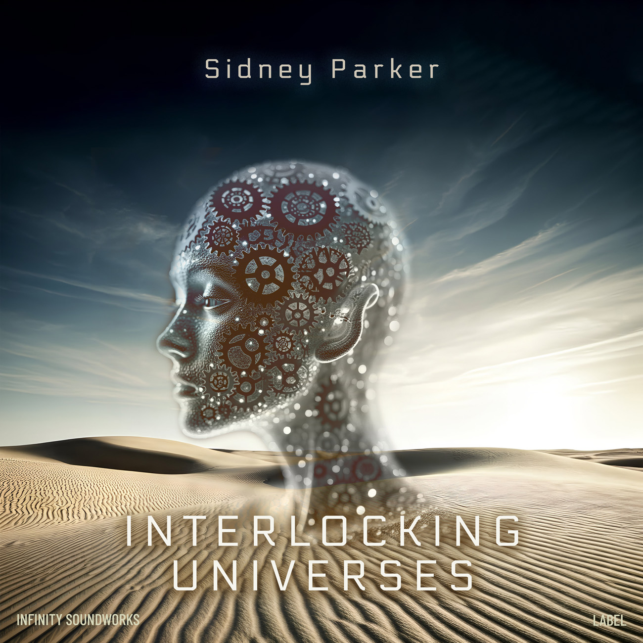Premade Book Cover Outer Space