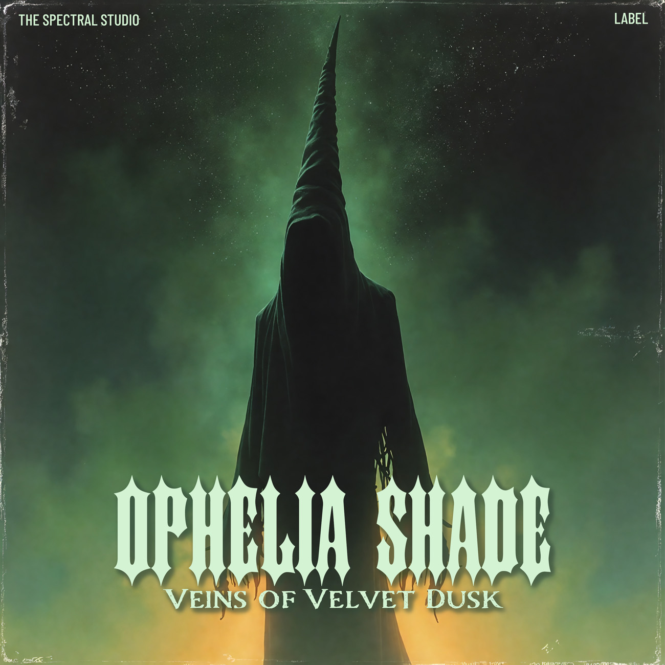 Premade Book Cover Lunar Green