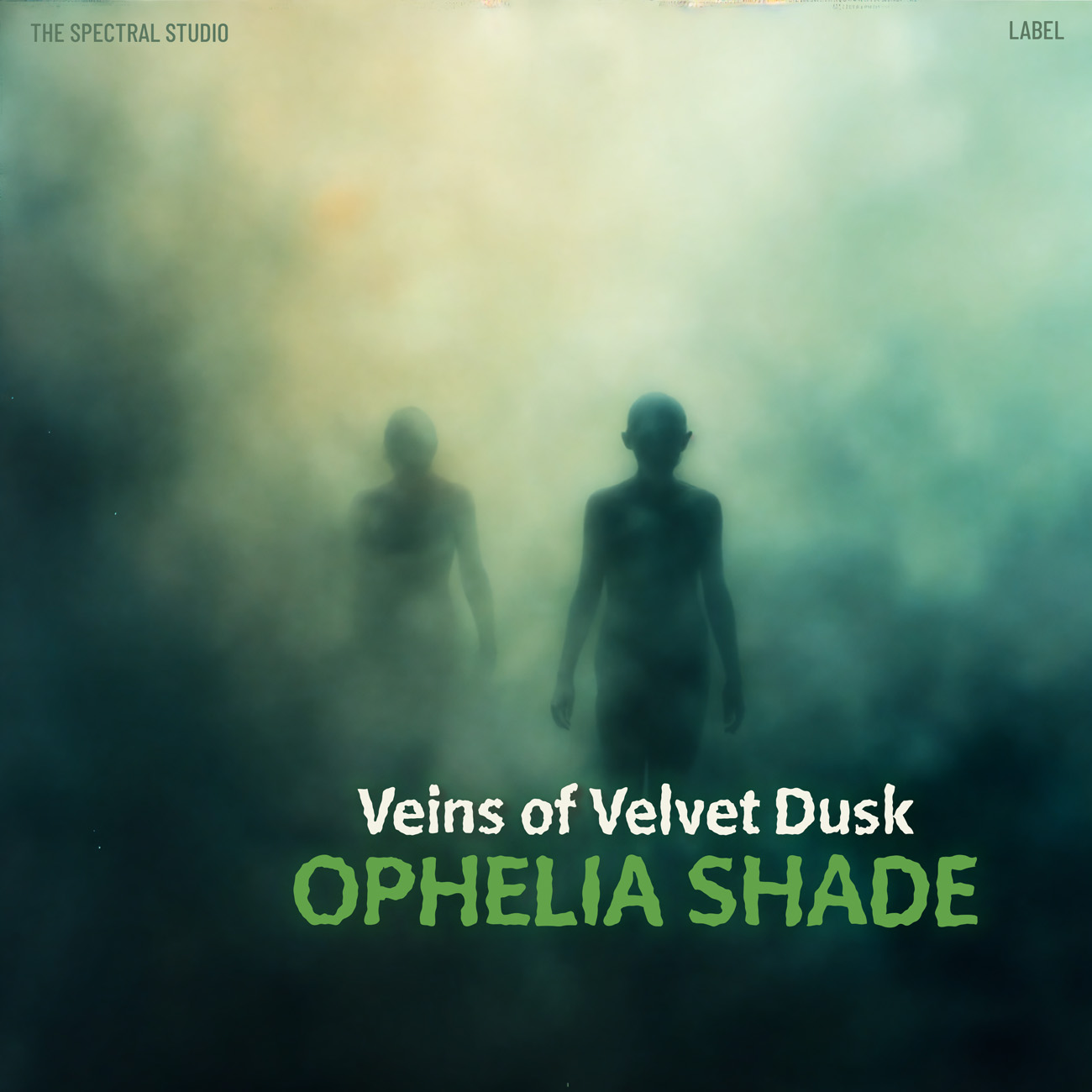 Premade Book Cover Green Mist