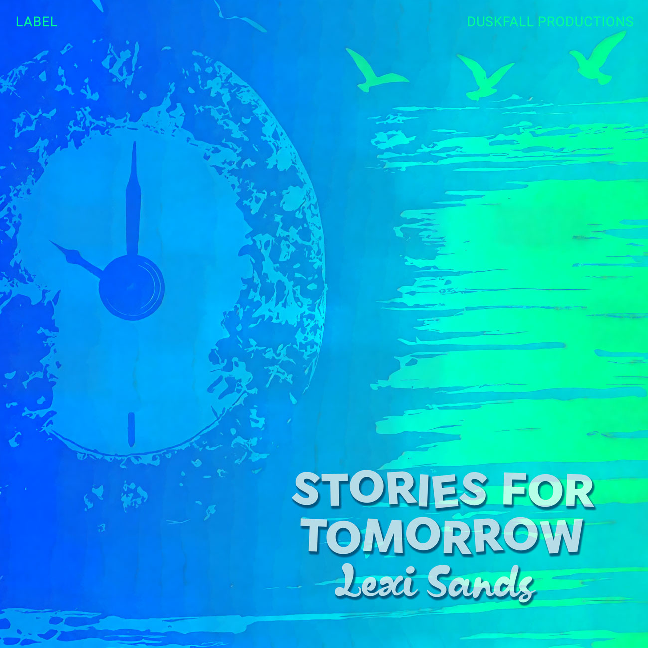 Premade Book Cover Cerulean