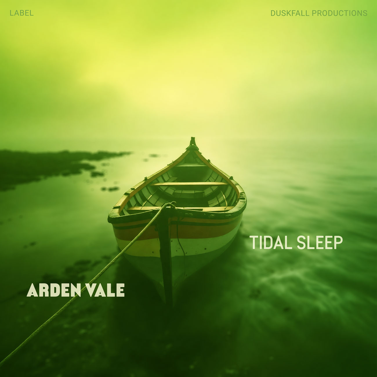 Premade Book Cover Yellow Green