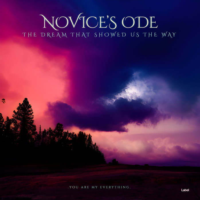Premade Book Cover Violet