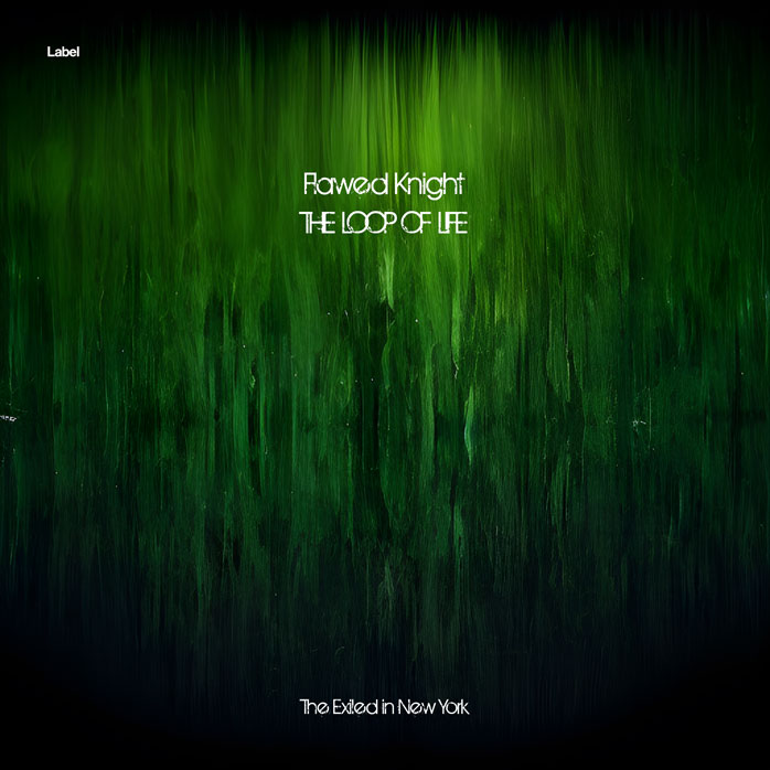 Premade Book Cover Palm Green